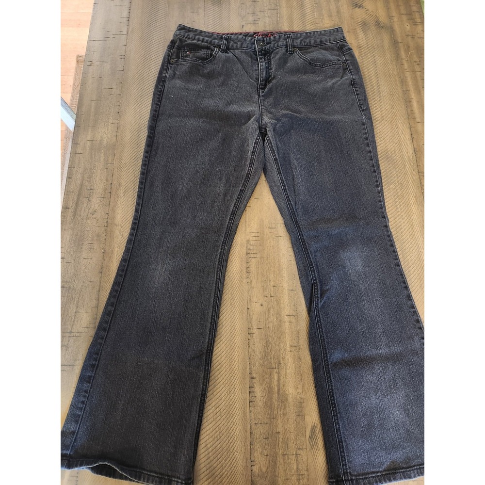 Tommy Hilfiger Womens Hope Jeans 16R Black‎